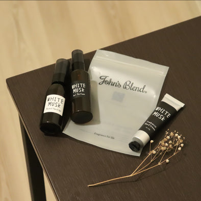 Recommend #08｜《John’s Blend》ボディフレグランスSET（WHITE MUSK）